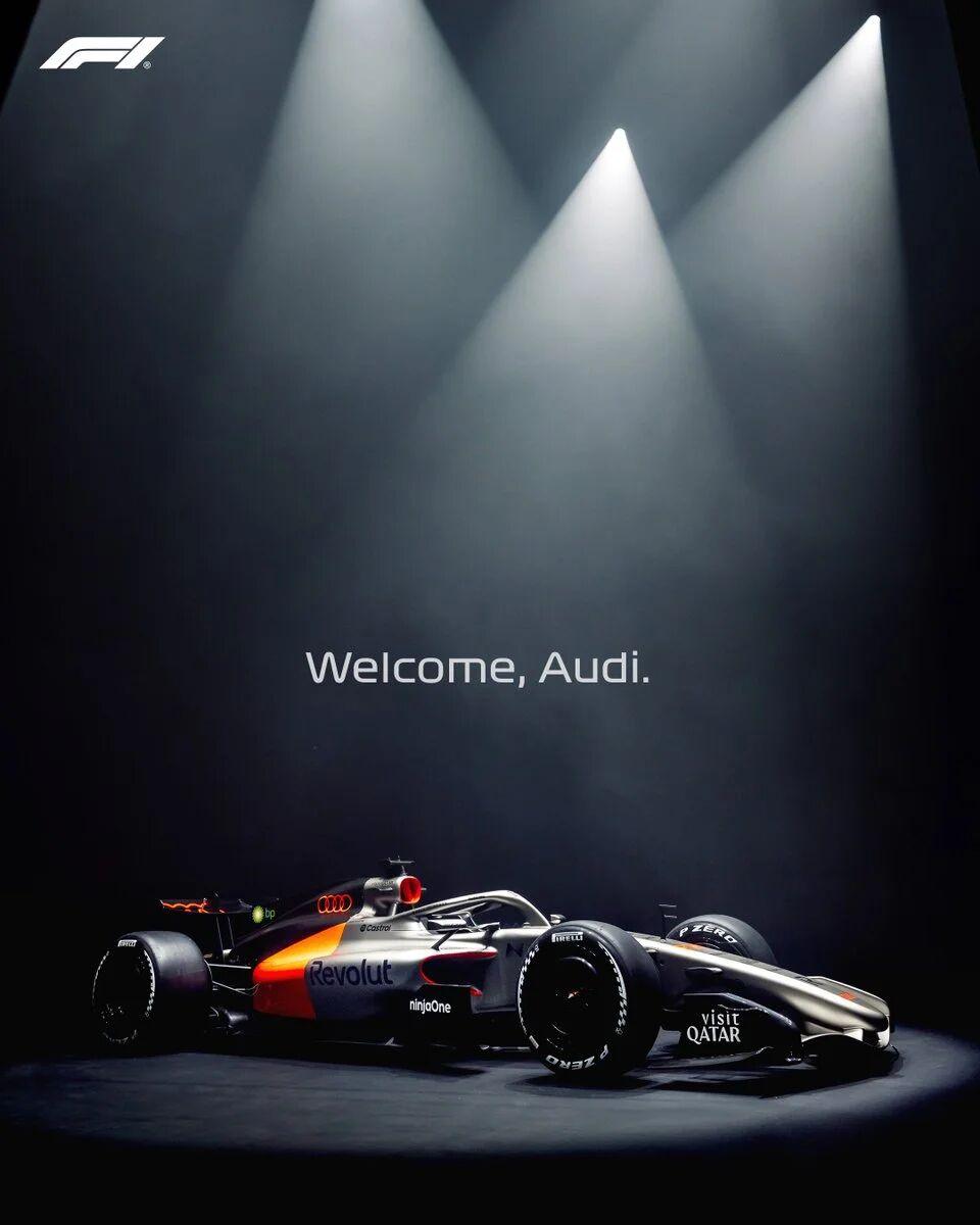 开云中文网-全新起步！奥迪发布首辆F1赛车R26涂装